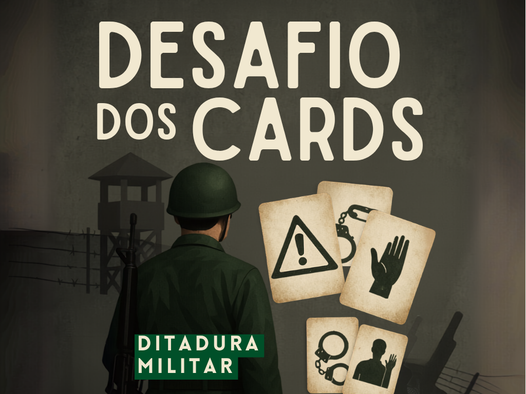 Capa do jogo de cartas Ditadura Militar